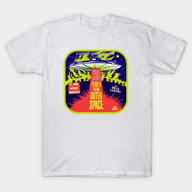 A science fiction thriller! T-Shirt by GiMETZCO!